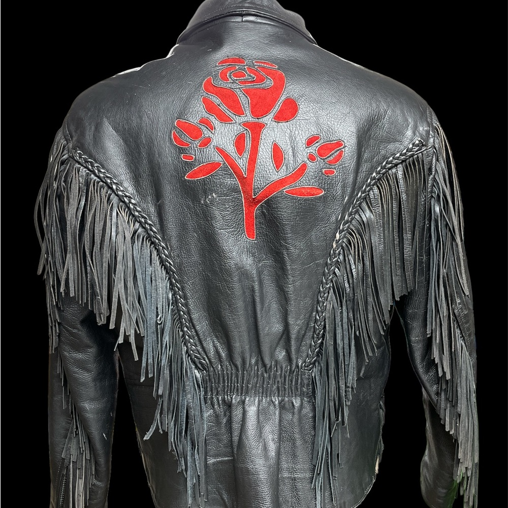 Plus Size Motorcycle Jacket - image 4